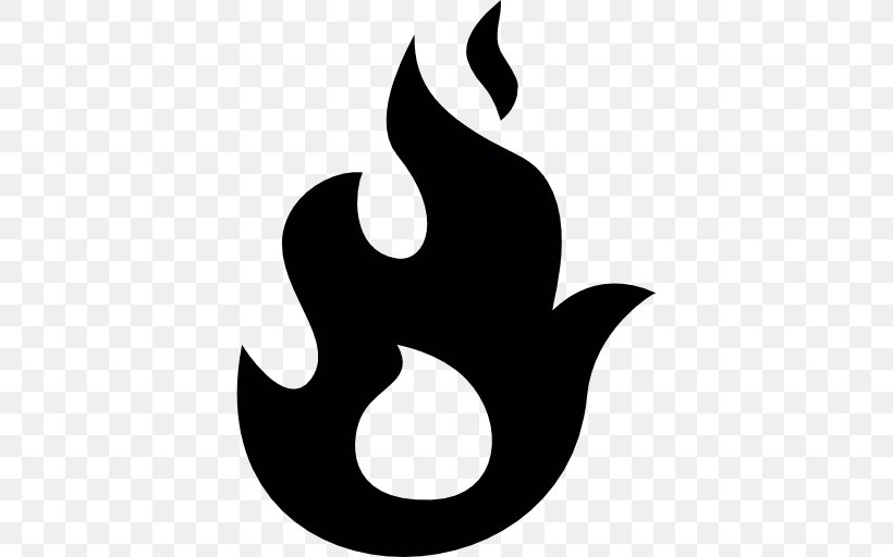 Flame Fire Silhouette, PNG, 512x512px, Flame, Artwork, Black And White, Crescent, Drawing Download Free