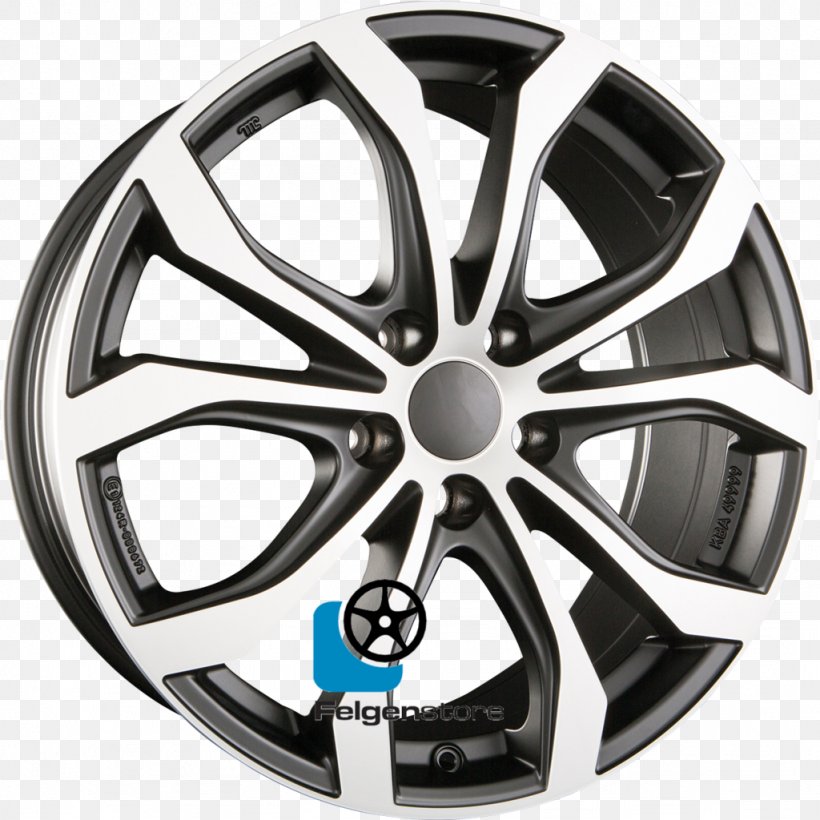 Autofelge Volkswagen ET Wheel Mitsubishi ASX, PNG, 1024x1024px, Autofelge, Alloy Wheel, Audi, Auto Part, Automotive Tire Download Free