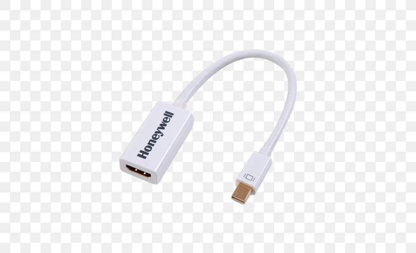 HDMI Adapter Mini DisplayPort, PNG, 500x500px, Hdmi, Adapter, Cable, Computer Hardware, Data Download Free