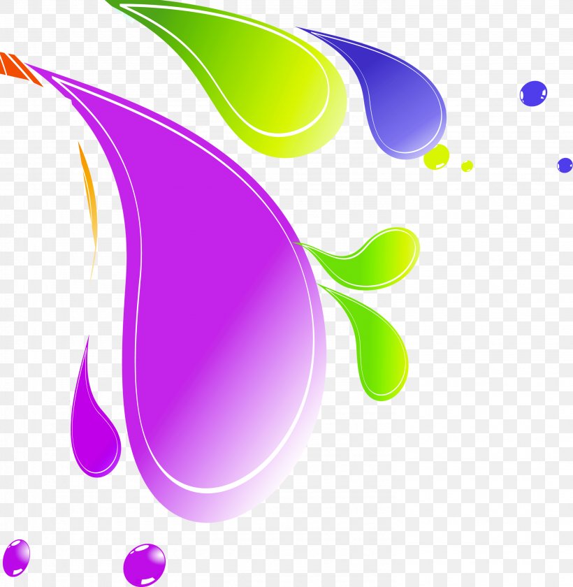 Drop Cartoon Clip Art, PNG, 2965x3038px, Drop, Cartoon, Color, Designer, Lilac Download Free