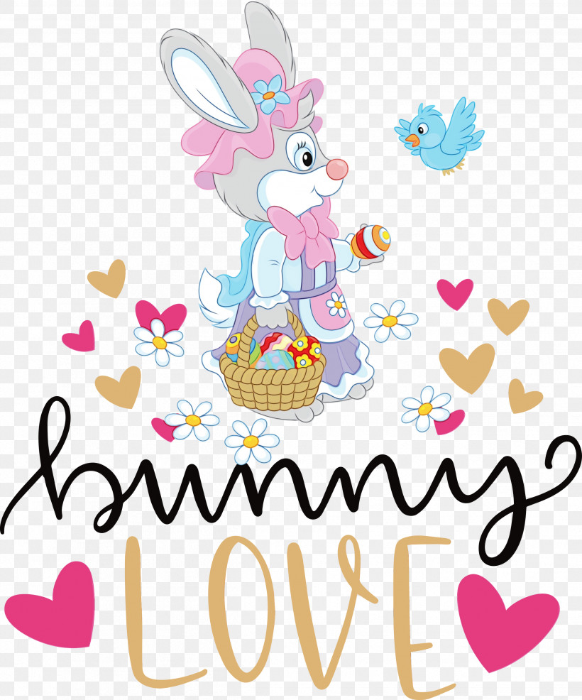 Easter Bunny, PNG, 2493x3000px, Bunny Love, Animal Figurine, Bunny, Cartoon, Creativity Download Free