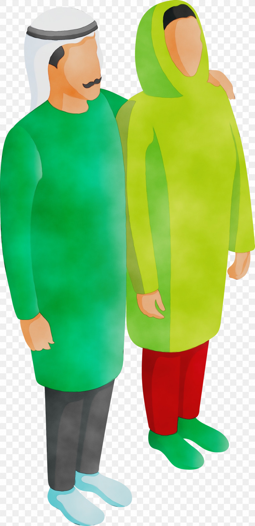 Green Clothing Costume Outerwear Sleeve, PNG, 1454x3000px, Arabic Family, Arab People, Arabs, Clothing, Costume Download Free