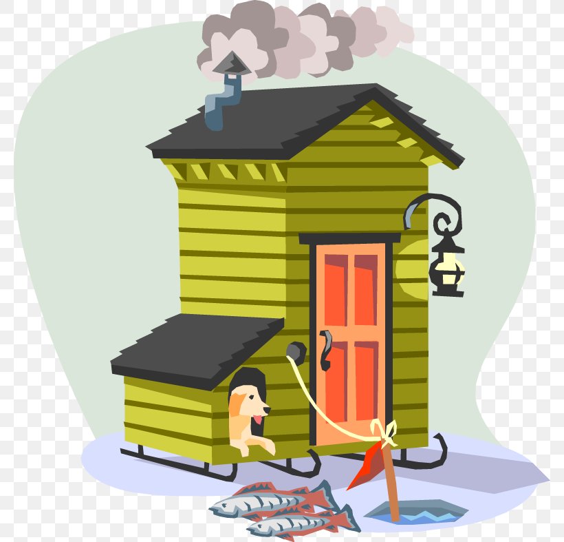 Ice Fishing Ice Shanty Clip Art, PNG, 780x787px, Ice Fishing, Building, Facade, Fishing, Home Download Free