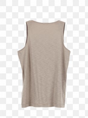 Dress - Sleeveless Shirt Shoulder Gilets Dress PNG