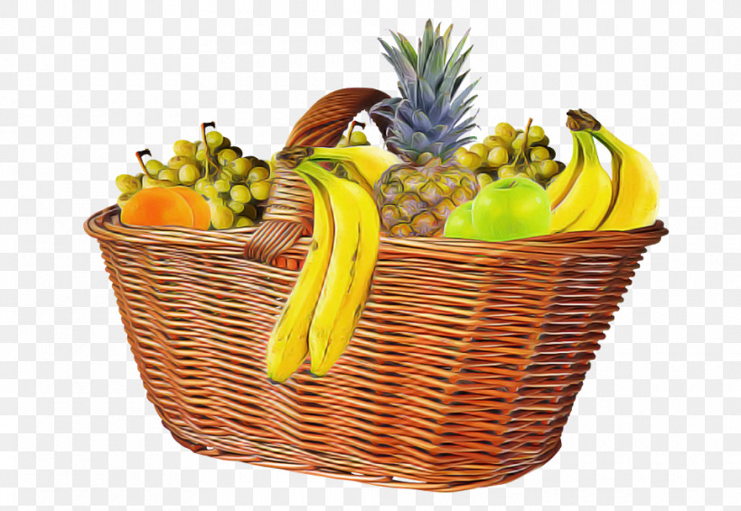 Wicker Yellow Storage Basket Flowerpot Basket, PNG, 960x663px, Wicker, Basket, Flowerpot, Fruit, Gift Basket Download Free