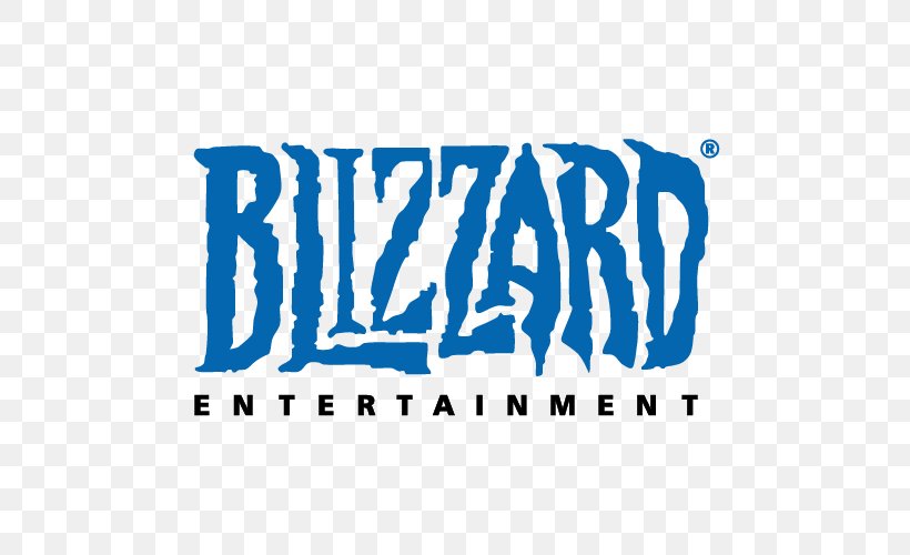 Logo Brand Blizzard Entertainment Font Product, PNG, 500x500px, Logo, Area, Battlenet, Blizzard Entertainment, Blue Download Free