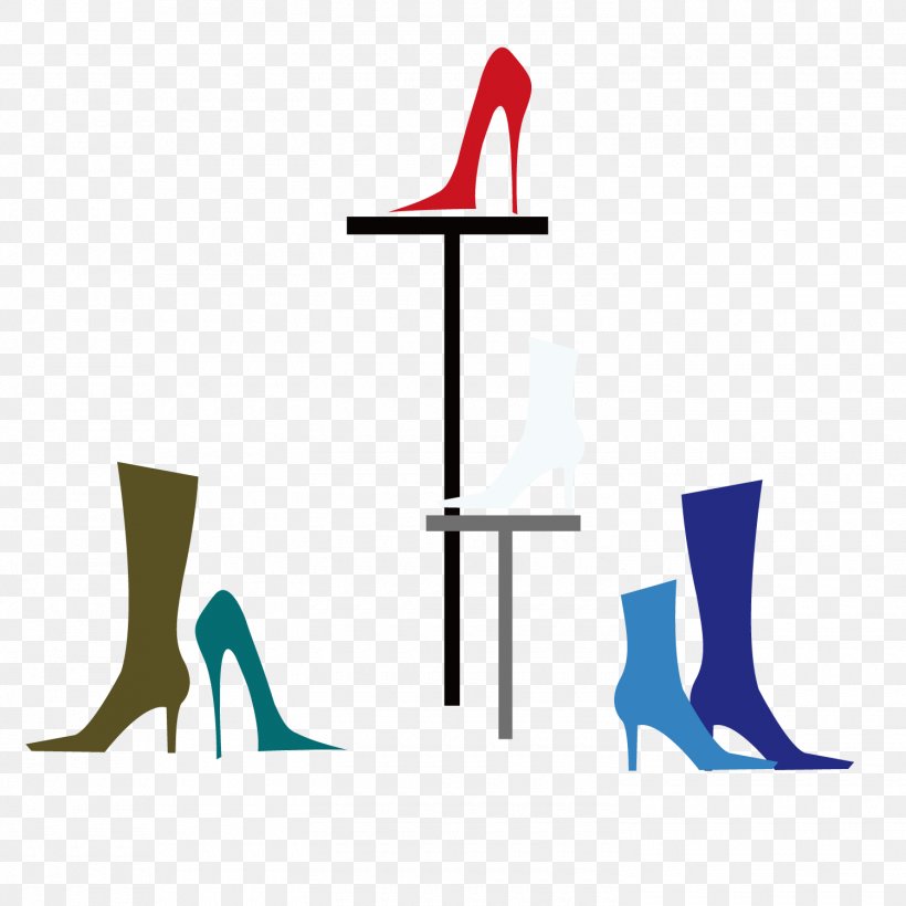 Shoe High-heeled Footwear Clip Art, PNG, 1500x1501px, Shoe, Blue, Cartoon, Designer, Highheeled Footwear Download Free