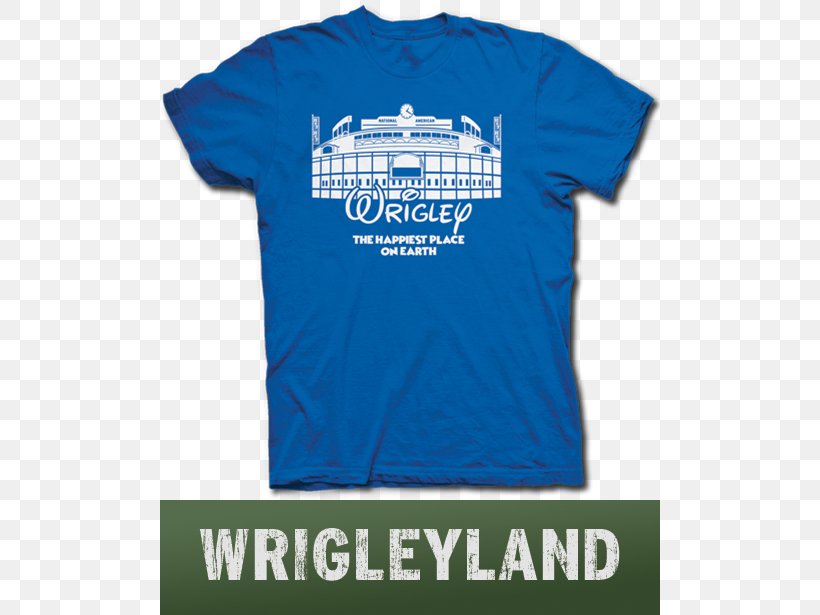 T-shirt Wrigley Field Chicago Cubs Sleeve, PNG, 500x615px, Tshirt, Active Shirt, Baby Toddler Onepieces, Baseball Uniform, Blue Download Free