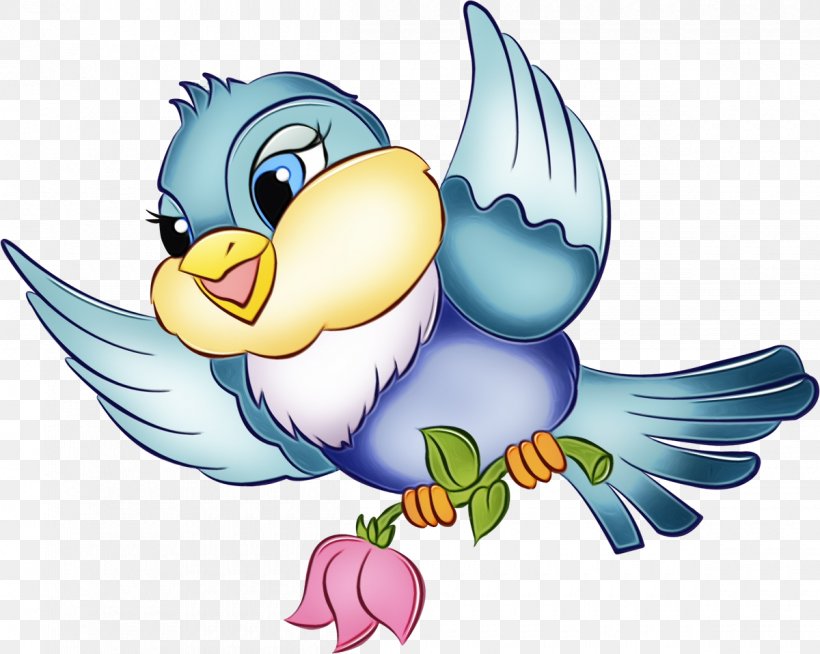 Bird Parrot, PNG, 1200x958px, Watercolor, Animation, Beak, Bird, Bird Nest Download Free
