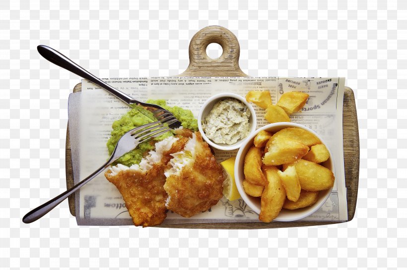 Fish And Chips Seafood Bar Bite Kibbeling English Cuisine Restaurant, PNG, 4182x2783px, Fish And Chips, Amsterdam, Batter, Cuisine, Culinary Art Download Free