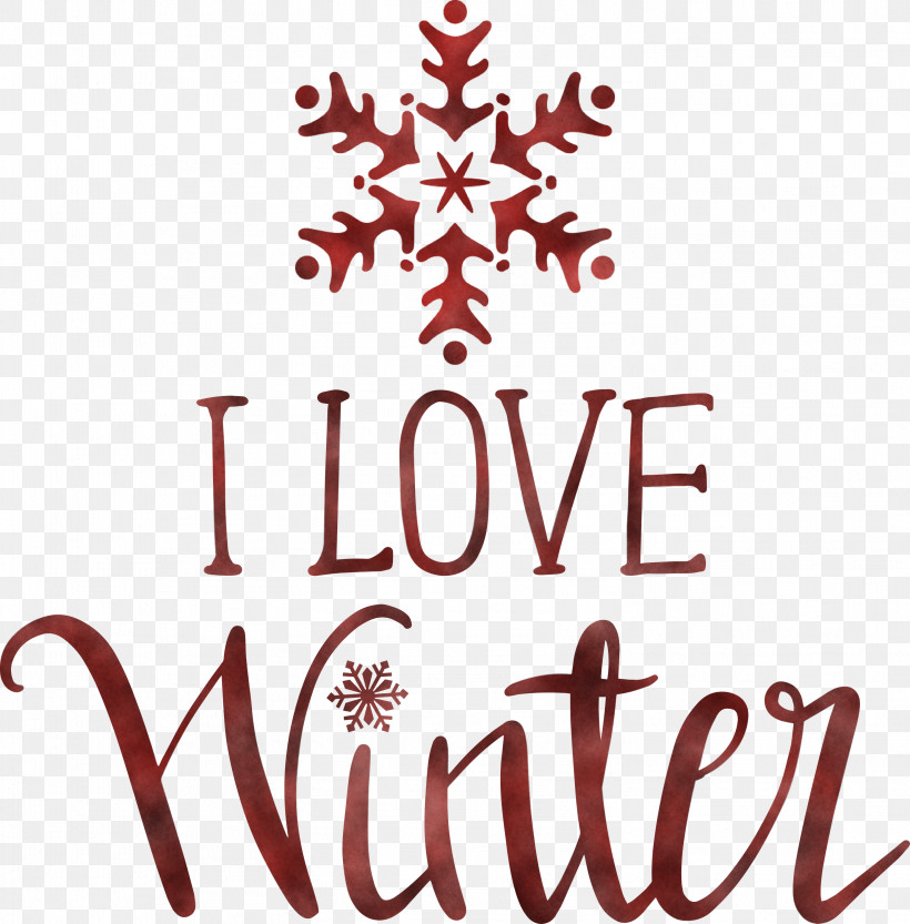 I Love Winter Winter, PNG, 2951x3000px, I Love Winter, Christmas Day, Christmas Ornament, Christmas Ornament M, Christmas Tree Download Free