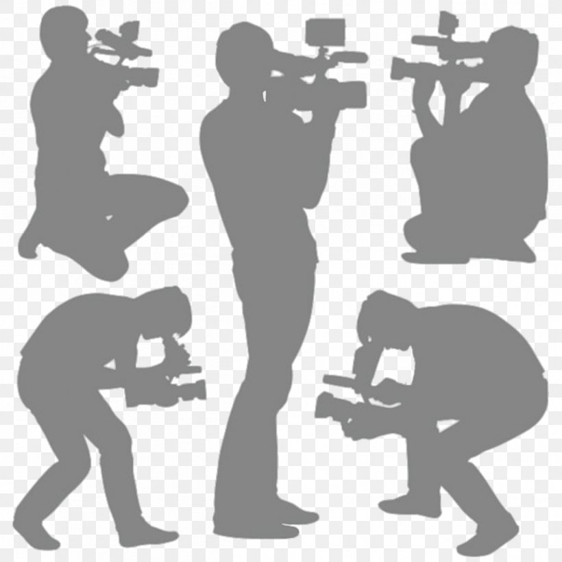 Camera Operator Clip Art, PNG, 1247x1247px, Camera Operator, Arm, Black And White, Brass Instrument, Cinematographer Download Free