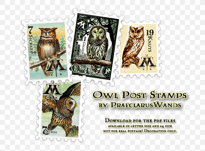 Owl Postage Stamps Mail Rubber Stamp Post Office, PNG, 750x605px, Owl, Animal, Art, Artistamp, Bird Download Free