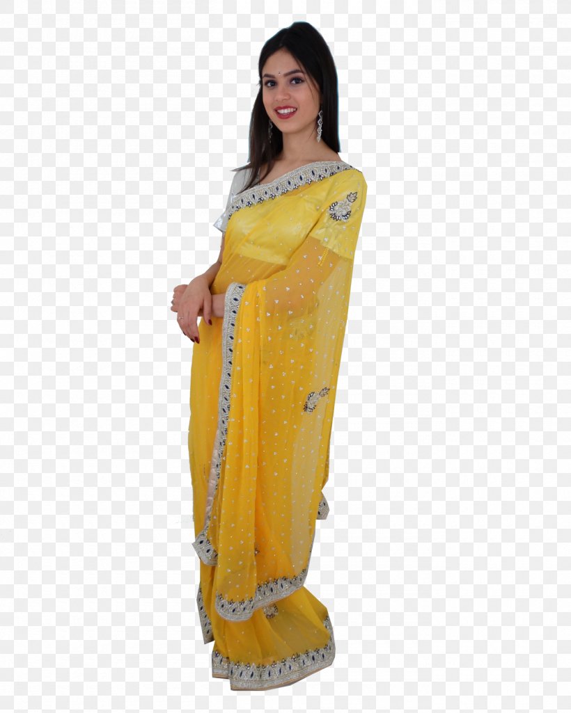 Sari Shoulder, PNG, 1360x1700px, Sari, Clothing, Shoulder, Yellow Download Free