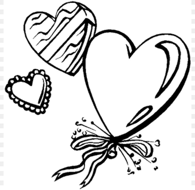 Valentine's Day Coloring Book Heart Gift Clip Art, PNG, 790x800px, Watercolor, Cartoon, Flower, Frame, Heart Download Free