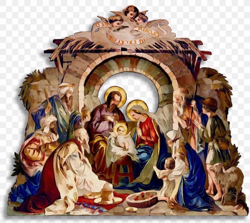 Christmas Manger, PNG, 900x804px, Watercolor, Bethlehem, Christmas Day, Color, Holy Places Download Free