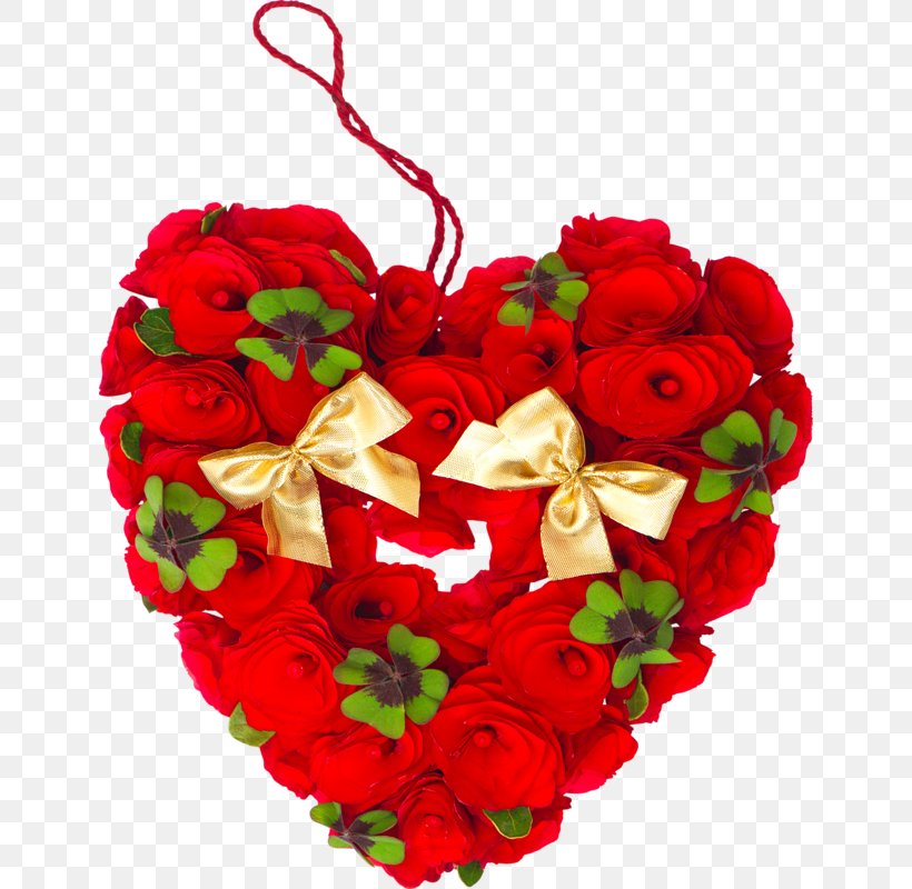 Garden Roses Flower Heart Clip Art, PNG, 642x800px, Garden Roses, Artificial Flower, Christmas Decoration, Cut Flowers, Floral Design Download Free