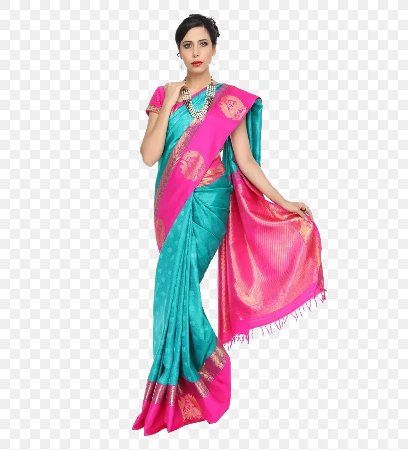 Kanchipuram Sari Kancheepuram Silk RmKV, PNG, 602x903px, Kanchipuram, Art Silk, Blouse, Clothing, Costume Download Free