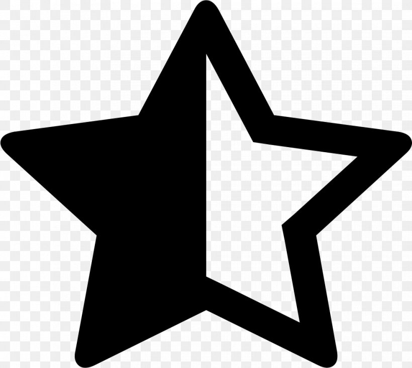 Star Shape Symbol, PNG, 981x878px, Star, Black, Black And White, Fivepointed Star, Font Awesome Download Free