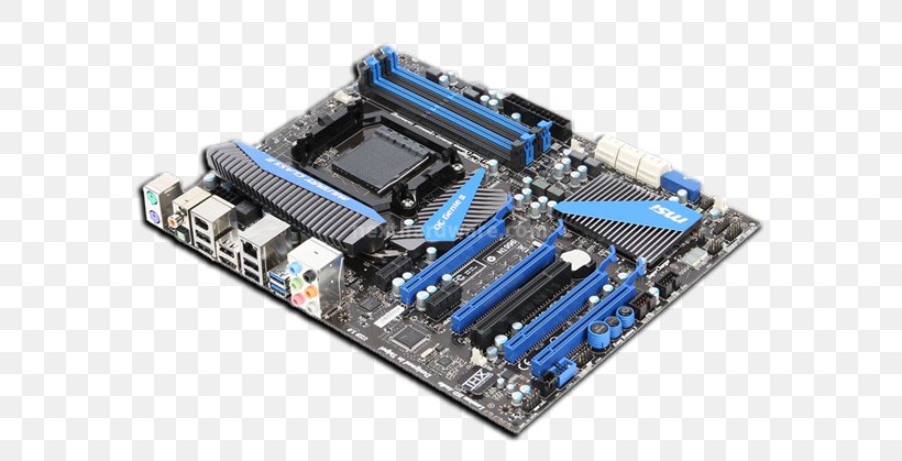 Graphics Cards & Video Adapters Motherboard Micro-Star International MSI 990FXA-GD80 Computer, PNG, 600x419px, Graphics Cards Video Adapters, Advanced Micro Devices, Amd 900 Chipset Series, Central Processing Unit, Chipset Download Free