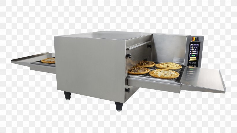 Pizza Convection Oven Furnace Bakery, PNG, 3456x1944px, Pizza, Bakery, Baking, Convection Oven, Conveyor Belt Download Free
