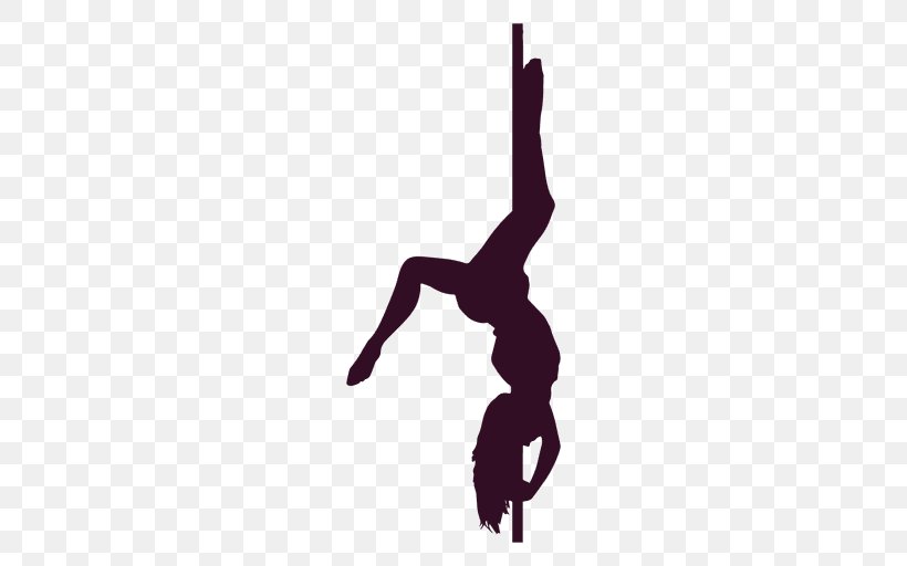 Silhouette Pole Dance, PNG, 512x512px, Silhouette, Acrobatics, Aerial Hoop, Arm, Dance Download Free
