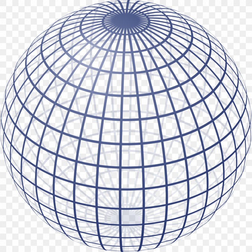 Sphere Website Wireframe Wire-frame Model Two-dimensional Space Geometry, PNG, 1200x1200px, Sphere, Area, Ball, Curve, Dimension Download Free