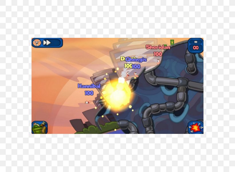 Worms 2: Armageddon Worms Armageddon Worms Reloaded Pocket Tanks Android, PNG, 600x600px, Worms 2 Armageddon, Android, Computer Software, Game, Games Download Free