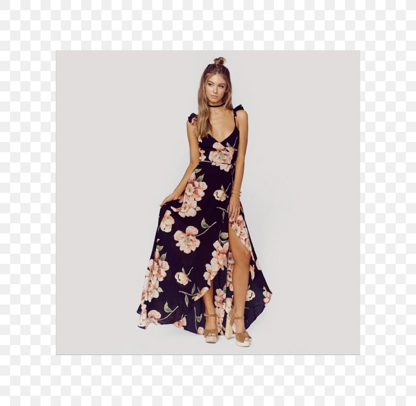 Backless Dress Neckline Maxi Dress Fashion, PNG, 800x800px, Watercolor, Cartoon, Flower, Frame, Heart Download Free