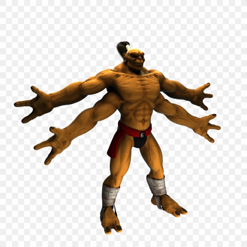 Goro Mortal Kombat 3 Muscle M.U.G.E.N Fiction, PNG, 1400x1400px, Goro, Action Figure, Aggression, Character, Fiction Download Free