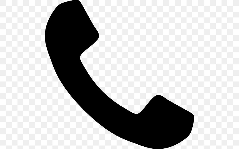 Telephone Call Mobile Phones Symbol, PNG, 512x512px, Telephone, Black, Black And White, Email, Finger Download Free