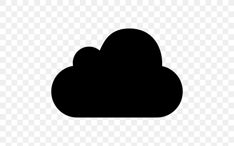 Cloud Computing Cloud Storage Clip Art, PNG, 512x512px, Cloud Computing, Black, Black And White, Cloud Storage, Computer Network Download Free