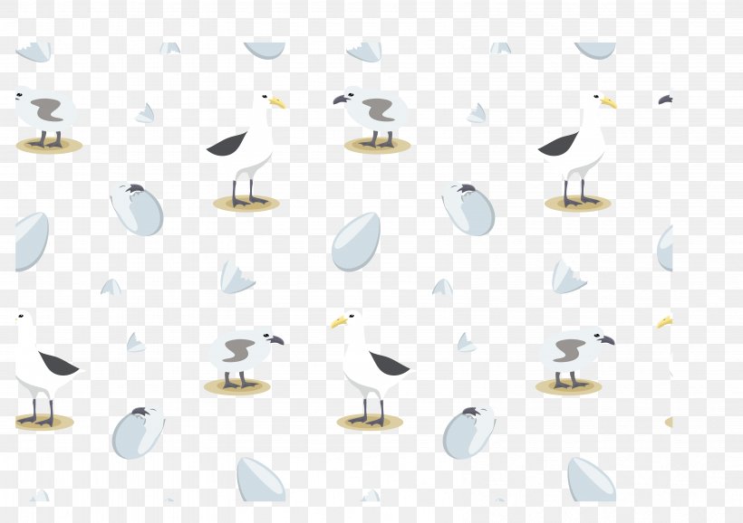 Euclidean Vector Beach, PNG, 6597x4653px, Beach, Albatross, Animal, Designer, Sea Download Free