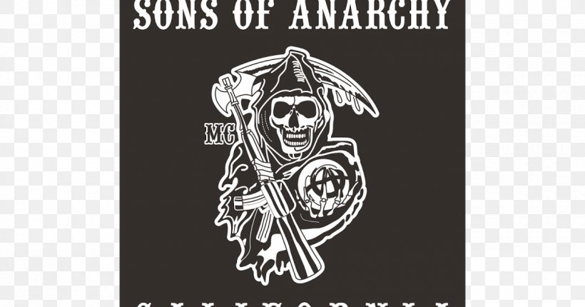 Jax Teller Juice Ortiz Logo Sons Of Anarchy: Redwood Original, PNG, 1200x630px, Jax Teller, Black, Black And White, Bone, Brand Download Free