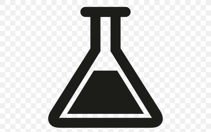 Laboratory Flasks Experiment Glass Liquid, PNG, 512x512px, Laboratory Flasks, Black, Black And White, Chemical Substance, Chemistry Download Free