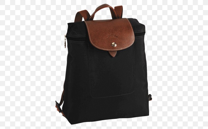Longchamp 'Le Pliage' Backpack Bag Longchamp 'Le Pliage' Backpack, PNG, 510x510px, Longchamp, Backpack, Bag, Baggage, Brown Download Free