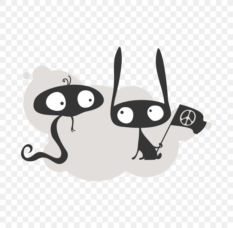 Paper Sticker, PNG, 800x800px, Paper, Animation, Black, Black And White, Carnivoran Download Free