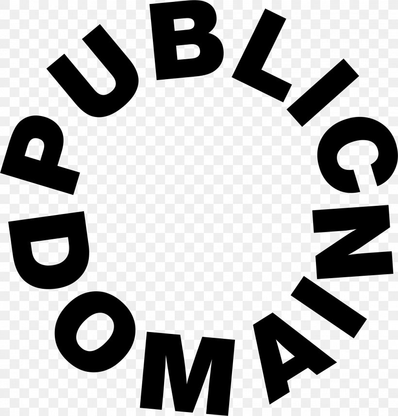 Public Domain Copyright T-shirt Clip Art, PNG, 2236x2338px, Public Domain, Area, Black And White, Brand, Copyright Download Free