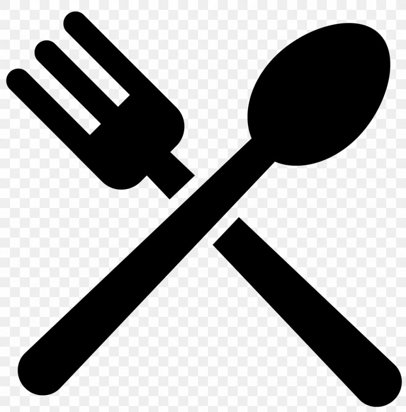 Spoon Fork Tableware, PNG, 987x1002px, Spoon, Black And White, Dish, Fork, Kitchen Download Free