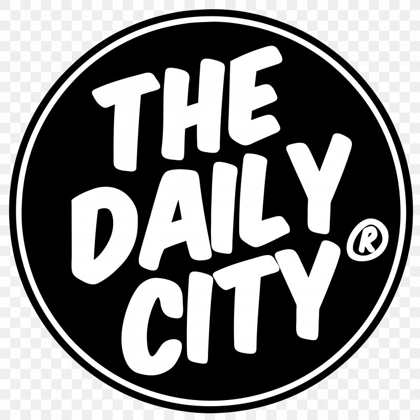 The Daily Logo Font City Brand, PNG, 4167x4167px, Daily, Area, Black And White, Brand, City Download Free