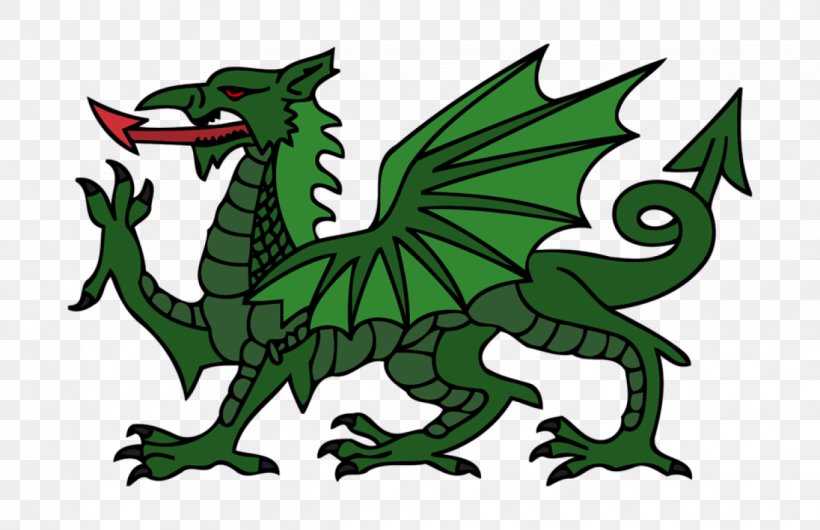 Flag Of Wales Welsh Dragon, PNG, 1236x799px, Wales, Color, Dragon, Fantasy, Fictional Character Download Free
