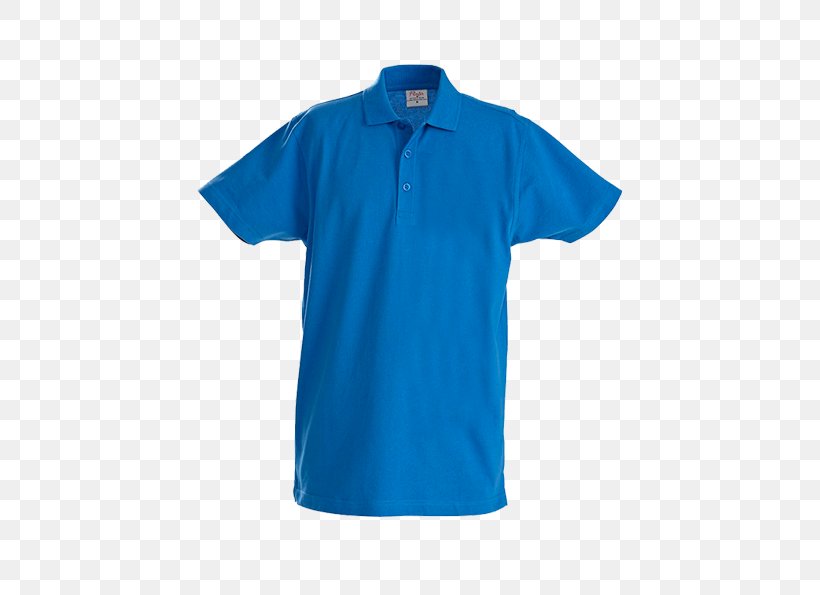 T-shirt Polo Shirt Clothing Sleeve, PNG, 425x595px, Tshirt, Active Shirt, Blue, Clothing, Cobalt Blue Download Free