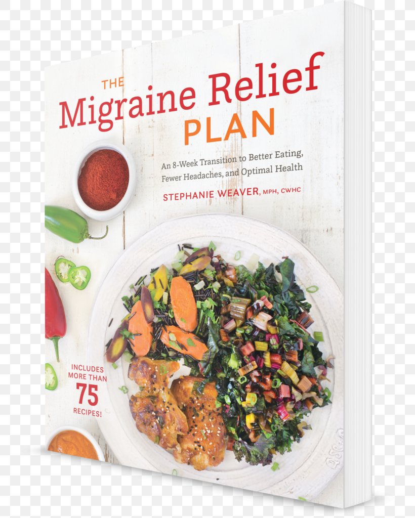 The Migraine Relief Plan: An 8-Week Transition To Better Eating, Fewer Headaches, And Optimal Health The Migraine Relief Diet: Meal Plan And Cookbook For Migraine Headache Reduction The Migraine Brain, PNG, 760x1024px, Migraine, Book, Convenience Food, Cuisine, Diet Download Free
