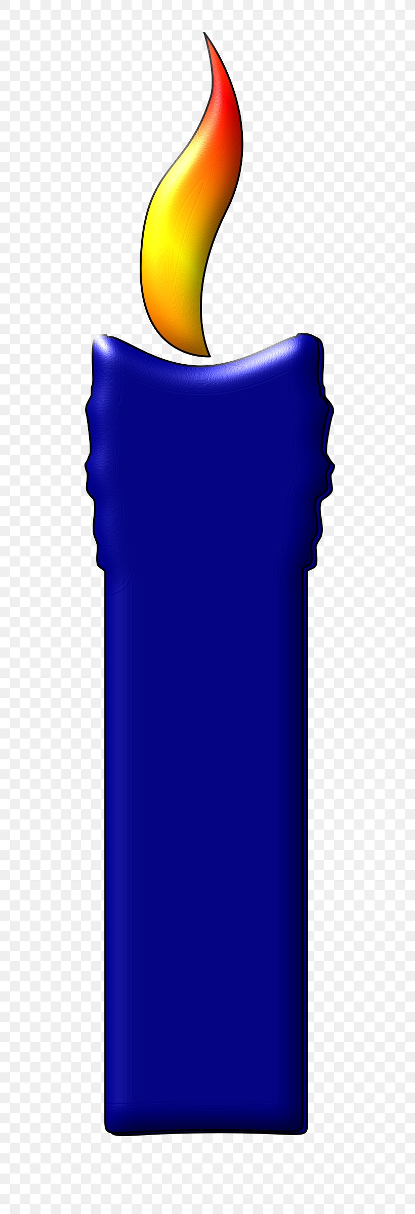 Birthday Cake Candle Clip Art, PNG, 584x2400px, Birthday Cake, Blue, Candle, Cobalt Blue, Color Download Free