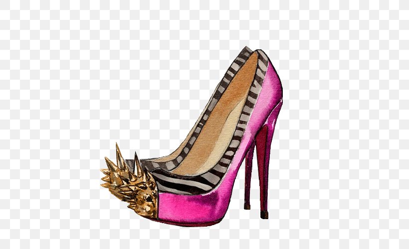 Chanel High-heeled Shoe Court Shoe Sandal, PNG, 500x500px, Chanel, Basic Pump, Christian Louboutin, Court Shoe, Designer Download Free