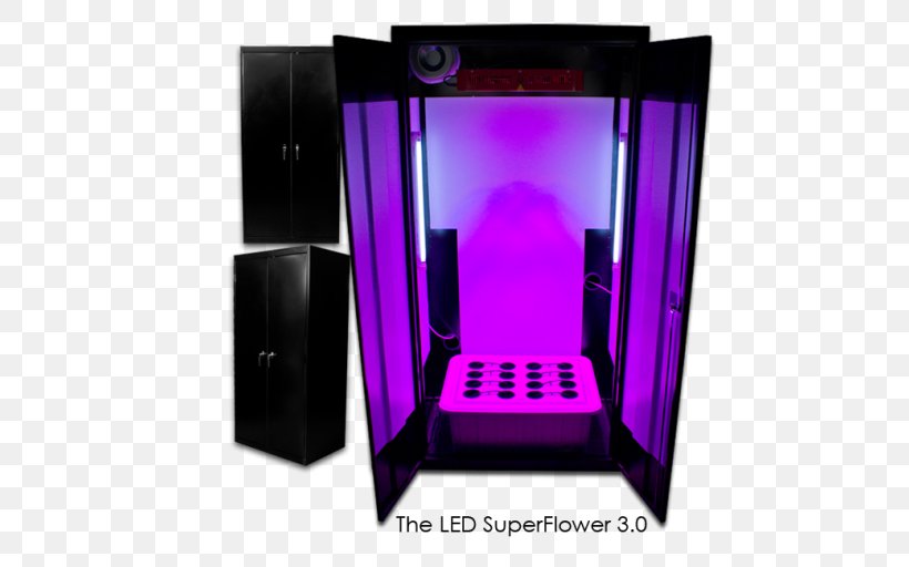 Grow Box Light-emitting Diode Grow Light Hydroponics LED Lamp, PNG, 512x512px, Grow Box, Closet, Fullspectrum Light, Furniture, Garden Download Free