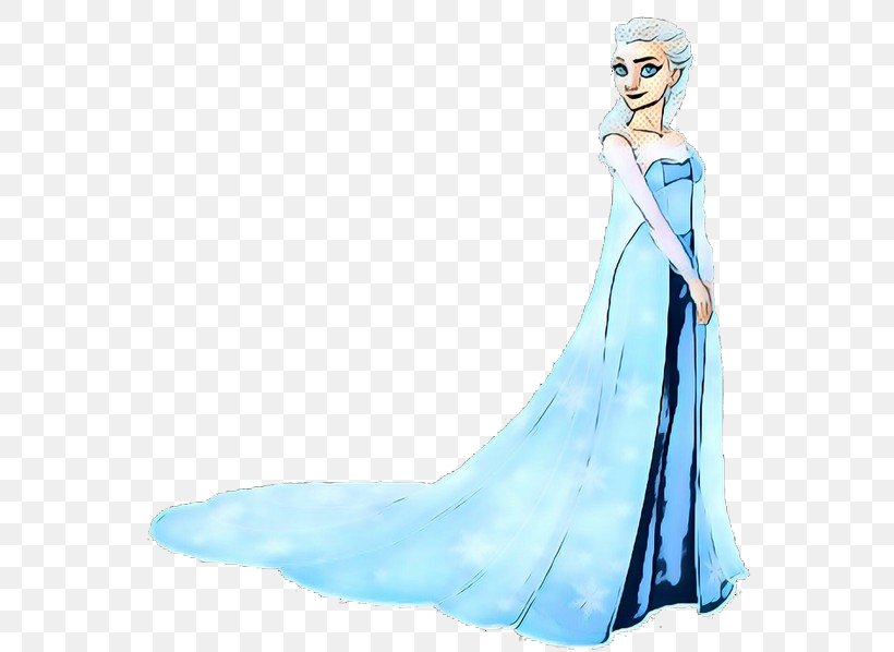 Hair Cartoon, PNG, 564x598px, Gown, Aqua, Clothing, Costume, Costume Design Download Free
