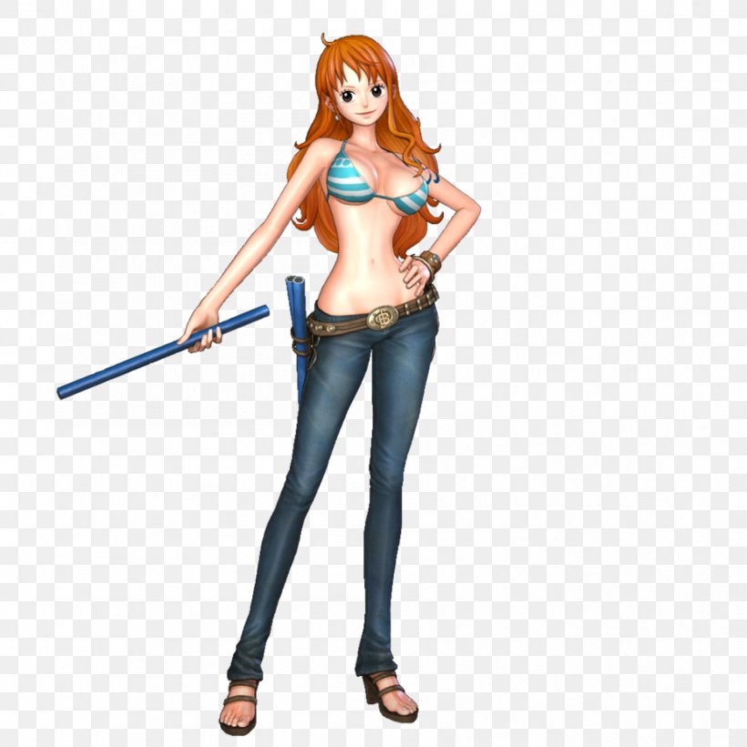 Nami One Piece: Pirate Warriors 2 Monkey D. Luffy Roronoa Zoro, PNG, 894x894px, Nami, Action Figure, Art, Brown Hair, Character Download Free