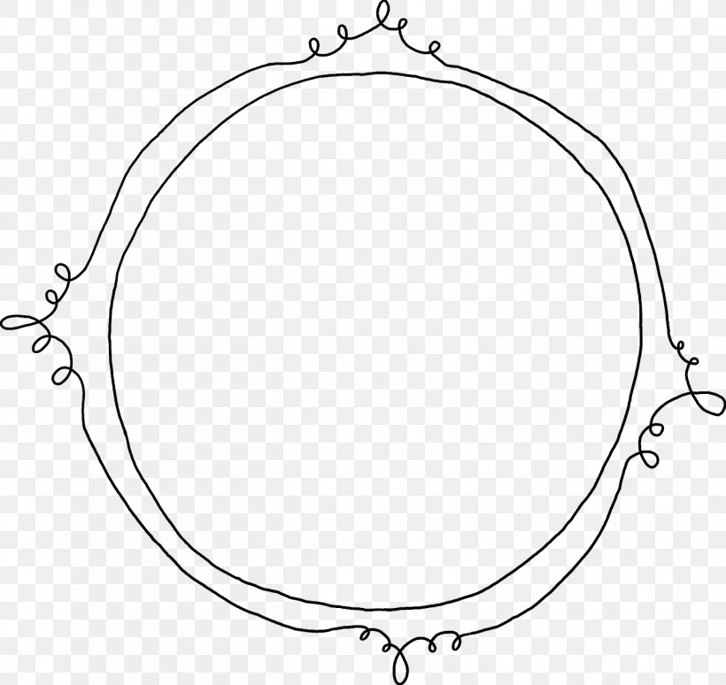 Picture Frames Doodle Circle, PNG, 1300x1228px, Picture Frames, Area, Black And White, Body Jewelry, Disk Download Free