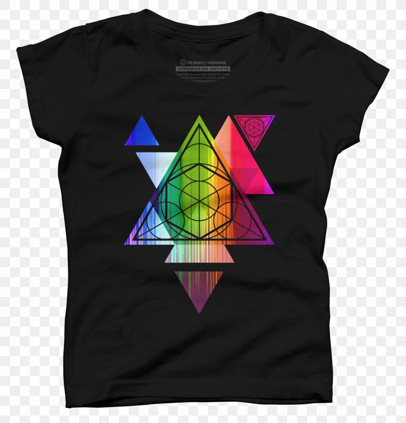 T-shirt Triangle Sacred Geometry, PNG, 1725x1800px, Tshirt, Brand, Geometry, Hoodie, Leggings Download Free